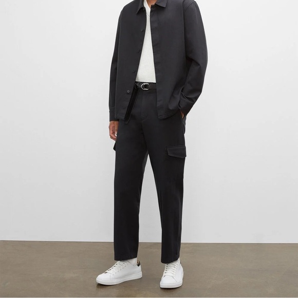 Club Monaco Black Carpenter Pants - Picture 3 of 6